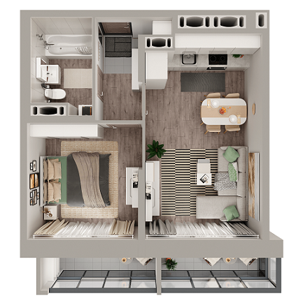 2-комнатные евро